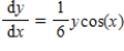 Consider the differential equation   ​,for which the solution is   .Let   . The particular solution is ​ A) ​   B) ​   C) ​   D) ​  