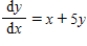 ​Consider the differential equation   ,for which the solution is g(x) .​ ​Let y(x) be the particular solution that contains (0,1) .Using Euler's Method with step size   ,what is the estimate for   ? ​ A) ​4 B) ​3.5 C) ​3 D) ​4.5
