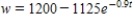<strong>A calf that weighs 75 pounds at birth gains weight at the rate   where w is weight in pounds and t is time in years.Use a computer algebra system to solve the differential equation for   . ​</strong> A)   B)   C)   D)   E)   <div style=padding-top: 35px> 
