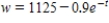 <strong>A calf that weighs 75 pounds at birth gains weight at the rate   where w is weight in pounds and t is time in years.Use a computer algebra system to solve the differential equation for   . ​</strong> A)   B)   C)   D)   E)   <div style=padding-top: 35px> 