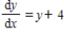 Solve the differential equation. ​   ​ A)    B)    C)    D)    E)   