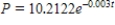 Suppose that the population (in millions) of Hungary in 2007 was 10 and that the expected continuous annual rate of change of the population is -0.003.Find the exponential growth model   for the population by letting   correspond to 2000.Round your answer to four decimal places. ​ A)    B)    C)    D)    E)   