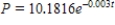 Suppose that the population (in millions) of Hungary in 2007 was 10 and that the expected continuous annual rate of change of the population is -0.003.Find the exponential growth model   for the population by letting   correspond to 2000.Round your answer to four decimal places. ​ A)    B)    C)    D)    E)   