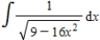 Find the indefinite integral. ​   ​ A)    B)    C)    D)    E)   