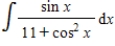 Find the integral   . ​ A)    B)    C)    D)    E)   