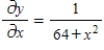 Use the differential equation   and the initial condition   to find y. ​ A)    B)    C)    D)    E)   