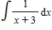 Find the indefinite integral of   . ​ A)    B)    C)    D)    E)   