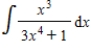 Find the indefinite integral. ​   ​ A)    B)    C)    D)    E)   