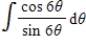 Find the indefinite integral. ​   ​ A)    B)    C)    D)    E)   
