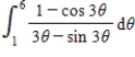 Evaluate the definite integral. ​   ​ A)    B)    C)    D)    E)   