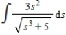 Find the indefinite integral of the following function and check the result by differentiation. ​   ​ A)    B)    C)    D)    E)   