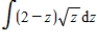 Find the indefinite integral of the following function and check the result by differentiation. ​   ​ A)    B)    C)    D)    E)   