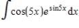 Find the indefinite integral. ​   ​ A)    B)    C)    D)    E)   