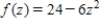 Find the average value of the function   over the interval   . ​ A) -76 B) -26 C) 74 D) 124 E) -126
