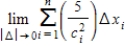Write the limit   ,as a definite integral on the interval   ,where   is any point in the   subinterval. ​ A)    B)    C)    D)    E)   