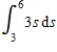 Sketch the region whose area is given by the definite integral and then use a geometric formula to evaluate the integral. ​   ​ A) 81 B) 40.5 C) 6 D) 135 E) -67.5