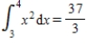 Evaluate the integral.   given,   ,   ,   ,   . A) -41 B) -673 C) -42 D) -546 E) -537