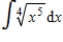 Find the indefinite integral   . ​ A)    B)    C)    D)    E)   