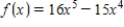 ​For the function   ,how many of the inflection points of the function are also extrema? ​ A) ​3 B) ​2 C) ​1 D) ​None