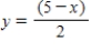 A rectangle is bounded by the x- and y-axes and the graph of   (see figure) .What length and width should the rectangle have so that its area is a maximum? ​   ​ A)    B)    C)    D)    E)   