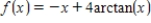 Analyze the graph of the function   .Determine any intercepts,relative extrema,points of inflection and asymptotes.Also determine where the graph is increasing or decreasing and concave up or concave down.Then identify the graph from the choices below. ​ A) ​   B) ​   C) ​   D) ​   E) ​  