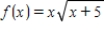Find the points of inflection and discuss the concavity of the function   . ​ A) no inflection points;concave up on   B) no inflection points;concave down on   C) inflection point at   ;concave up on   D) inflection point at   ;concave up on   ;concave down on   E) inflection point at   ;concave down on  