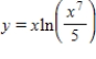 Determine the x-coordinate(s) of any relative extrema and inflection points of the function   . ​ A) relative minimum:   ;inflection point:   B) no relative extrema;inflection point:   C) relative minimum:   ;no inflection points D) no relative extrema;inflection point:   E) relative maximum:   inflection point:  