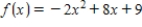 Find the relative extremum of   by applying the First Derivative Test. ​ A) relative minimum:   B) relative maximum:   C) relative minimum:   D) relative minimum:   E) relative maximum:  