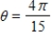 A ball bearing is placed on an inclined plane and begins to roll.The angle of elevation of the plane is   radians.The distance (in meters) the ball bearing rolls in t seconds is   .Determine the value of   after one second.Round numerical values in your answer to one decimal place. ​ A)    B)    C)    D)    E)   