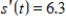A ball bearing is placed on an inclined plane and begins to roll.The angle of elevation of the plane is   radians.The distance (in meters) the ball bearing rolls in t seconds is   .Determine the value of   after one second.Round numerical values in your answer to one decimal place. ​ A)    B)    C)    D)    E)   