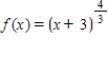 Find the value of the derivative (if it exists) of   at the indicated extremum. ​   ​ A)    is undefined. B)    C)    D)    E)   