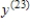 ​If the nth derivative of   is denoted as   and   ,then   is the same as ​ A) ​   B) ​   C) ​   D) ​  