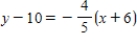 <strong>If , and ,what is the equation of the tangent line to at ? </strong> A) B) C) D)
