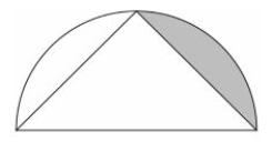An isosceles triangle is inscribed in a semicircle,as shown in the diagram,and it continues to be inscribed as the semicircle changes size.The area of the semicircle is increasing at the rate of 1 cm<sup>2</sup>/sec when the radius of the semicircle is 6 cm. ​   -​How fast is the radius of the semicircle increasing when the radius is 6 cm? Include units in your answer.​ Round your answer to 3 decimal places.