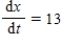 Assume that x and y are both differentiable functions of t .Find   when   and   for the equation   . ​ A)    B)    C)    D)    E)   