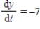 Assume that x and y are both differentiable functions of t.Find   when   and   for the equation   . ​ A)    B)    C)    D)    E)   