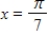 A point is moving along the graph of the function   such that   centimeters per second.Find   when   . ​ A)    B)    C)    D)    E)   