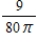 <strong>A conical tank (with vertex down)is 20 feet across the top and 18 feet deep.If water is flowing into the tank at a rate of 20 cubic feet per minute,find the rate of change of the depth of the water when the water is 12 feet deep. </strong> A) B) C) D) E)