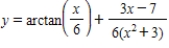 Find the derivative of the function   . ​ A)    B)    C)    D)    E)   