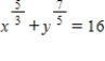 Find   by implicit differentiation. ​   ​ A)    B)    C)    D)    E)   