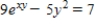 Use implicit differentiation to find   . ​   ​ A)    B)    C)    D)    E)   