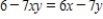 Find   in terms of x and y given that   . ​ A)    B)    C)    D)    E)   