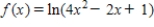 Differentiate the function   . ​ A)    B)    C)    D)    E)   