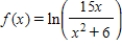 Find the derivative of the function   . ​ A)    B)    C)    D)    E)   