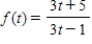 Evaluate the derivative of the function   at the point   . ​ A)    B)    C)    D)    E)   
