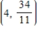 Evaluate the derivative of the function   at the point   . ​ A)    B)    C) ​   D)    E)   