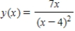Determine all values of x, (if any) ,at which the graph of the function has a horizontal tangent. ​   ​ A)    and   B)    C)    and   D)    E) The graph has no horizontal tangents.