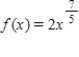 Find the second derivative of the function   . ​ A)    B)    C)    D)    E)   