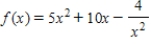 Find the slope of the graph of the function at the given value. ​   when   ​ A)    B)    C)    D)    E)   