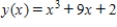 Determine all values of x, (if any) ,at which the graph of the function has a horizontal tangent. ​   ​ A)    B)    C)    and   D)    and   E) The graph has no horizontal tangents.